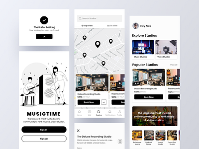 Musictime - Mobile Application