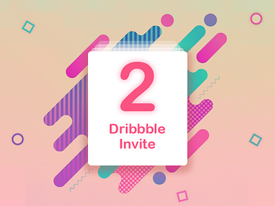 2x Dribbble Invites 2x draft dribbble invite giveaway invitation invite player shot