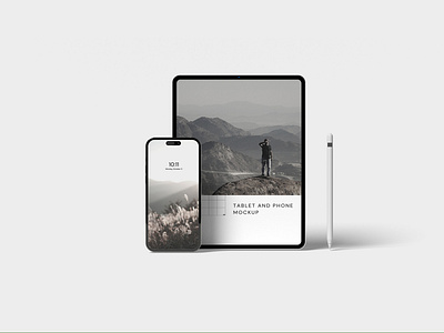 Tablet And Phone Mockup