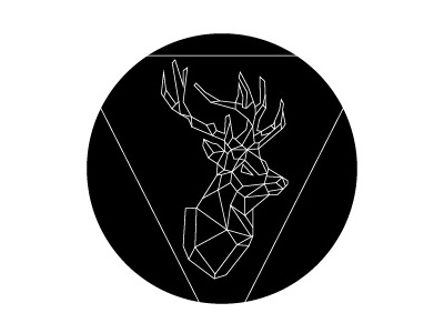 Deer Head animals art direction branding clothing geometric graphic design logo logo design nature outdoors shapes