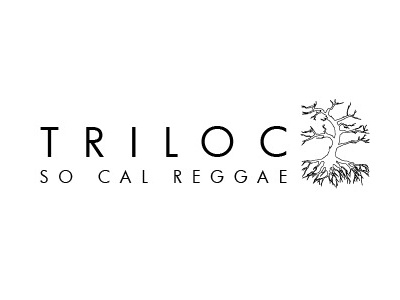 Triloc Reggae Band art direction bands creative design graphic design logo logo design music nature reggae