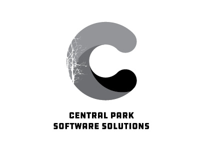 Central Park Software Solutions art direction create creative design dribbblers graphic design inspiration logo