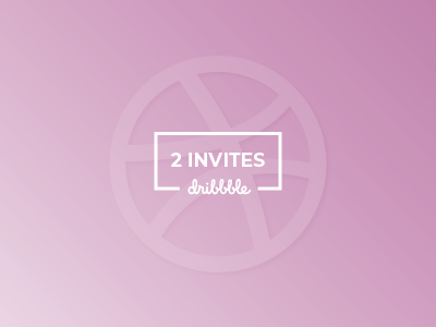 Dribbble Invites! art direction branding creative design dribbble invites logo welcome
