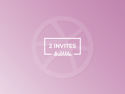 Dribbble Invites!