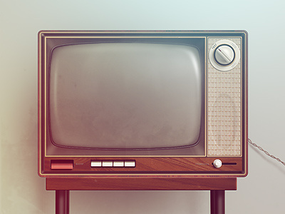 Vintage TV television tv vintage