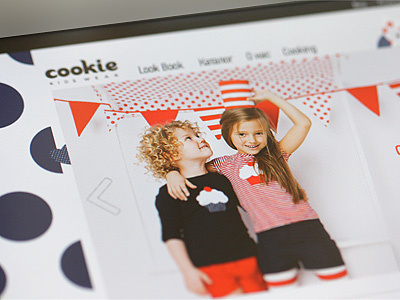 Cookie-kids.ru childrens clothing cookie shop store web