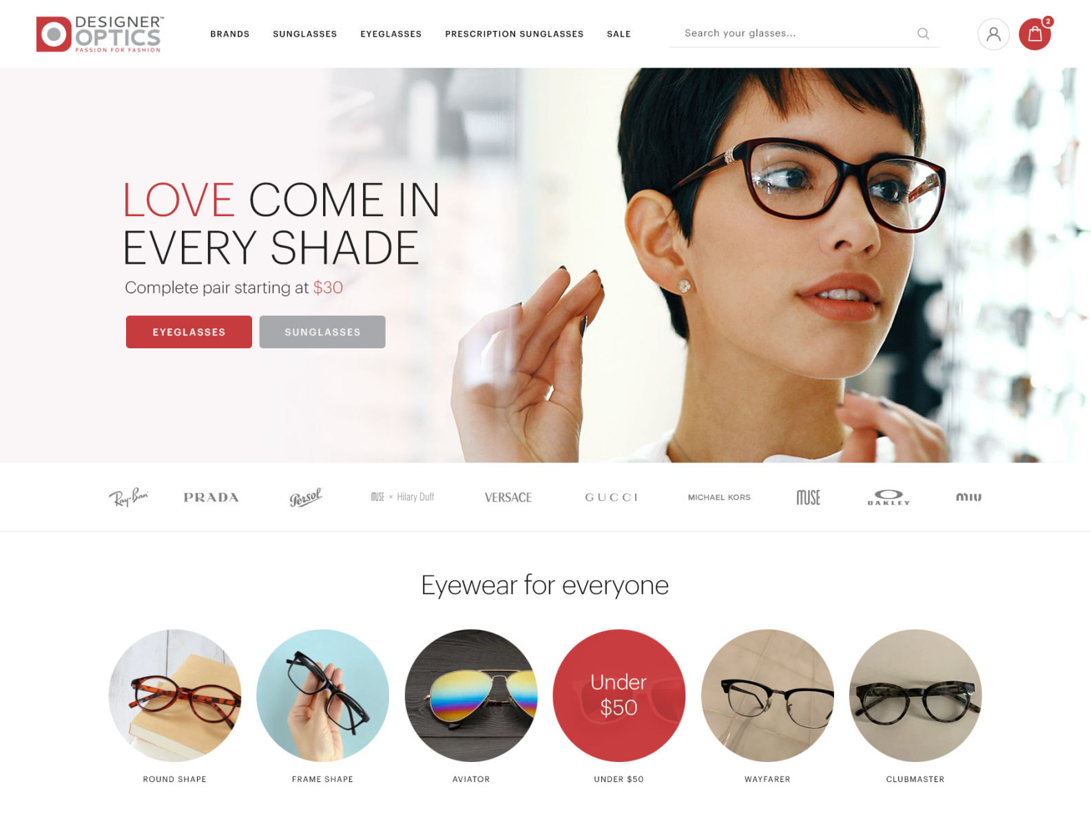 DESIGNER OPTICS by Nexfavor on Dribbble