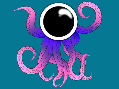 Octopus🐙 design graphic design illustration octopus vector