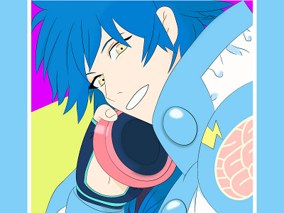 Dramatical Murder design dramatical murder graphic design illustration vector