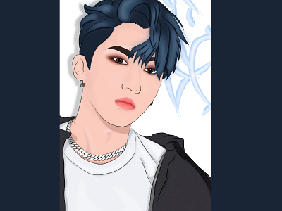 Changbin, Stray Kids changbin design graphic design illustration stray kids vector