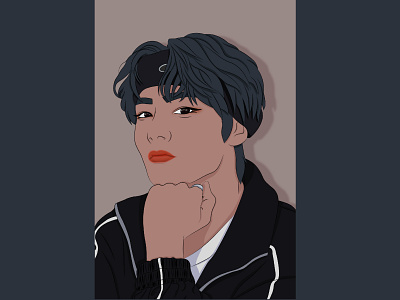 I.N, Stray Kids design graphic design i.n illustration stray kids vector yang jeong in