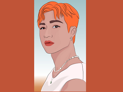 Bang Chan, Stray Kids bang chan design graphic design illustration stray kids vector