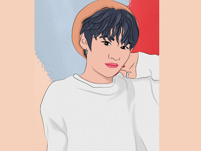 Lee Know, Stray Kids design graphic design illustration lee know lee minho stray kids vector