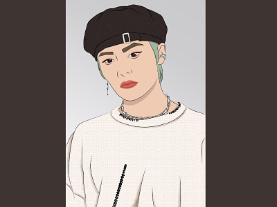 I.N, Stray Kids design graphic design i.n illustration stray kids vector yang jeong in