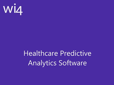 Healthcare Predictive Analytics Software Provider in the USA design health healthcarenews hipaa mhealth software wellness