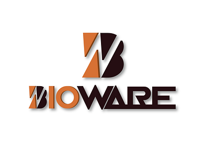 BioWare Logo rework (3D) 3d graphic design logo typography