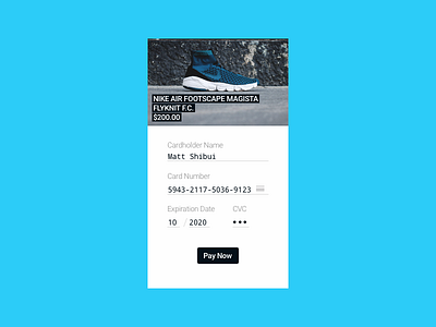 Daily UI 002 - Credit Card Checkout 002 credit card checkout creditcard daily ui form sketch