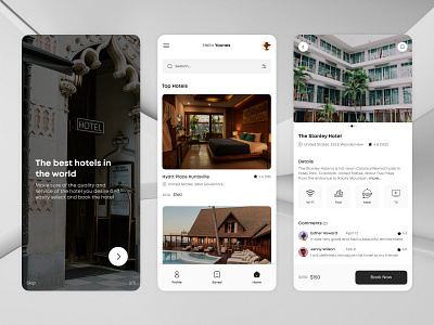 Hotel Booking booking concept hotel hotel booking ui uiux user interface