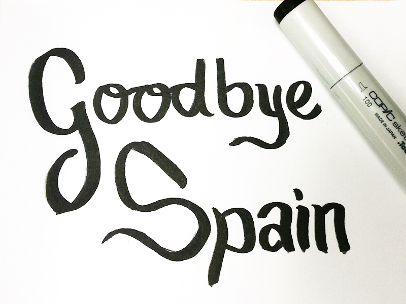 Goodbye Spain by Shmuli Evers on Dribbble