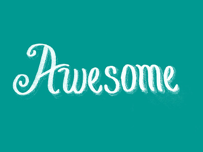 Awesome fonts hand lettering lettering