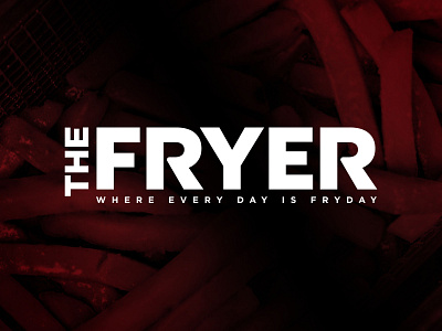 The Fryer Logo Design branding design food graphic design logo restaurant