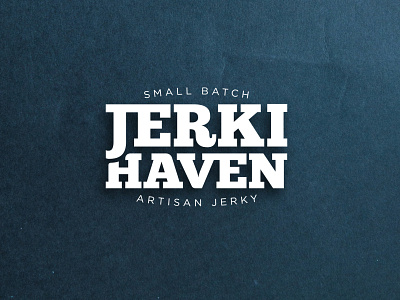 JerkiHaven Logo Design design food graphic design jerky logo vector