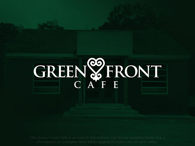 Historic Small Cafe Logo Design