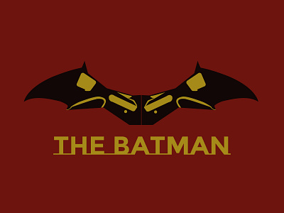 The batman 2021 art batman design illustration vector