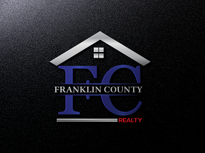 FC FRANKLIN COUNTY LOGO branding corporate design flat graphic design icon illustration logo logo design logo maker minimal reality realstate typography vector