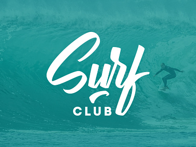 Surf Club calligraphy design graphic hand letter lettering letters sketch sketching type typography