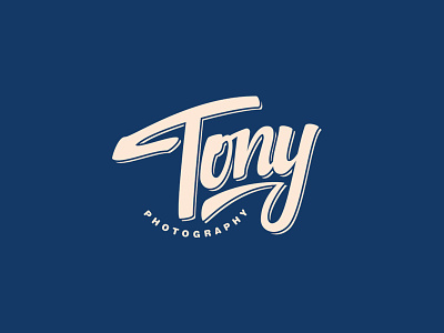 Tony Photography custom type designer graphic design hand lettering handlettering letters logo logo design logotype sketch vector