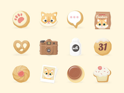 Kkukku's Cookies Icon Pack