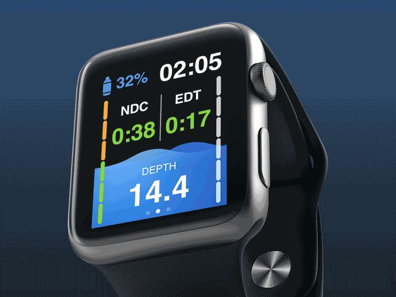 Diving App for Apple Watch by Pavel 