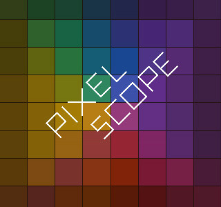 PixelScope iphone pixel typography