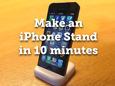 DIY iPhone Stand