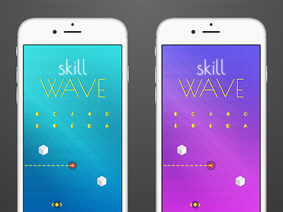 Which one? Splash screen for mobile game! app game gaming ios ipad iphone mobile skill wave