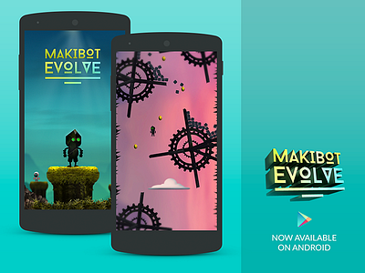 Makibot Evolve Android Promo android app game gaming google makibot mobile nexus play screenshot