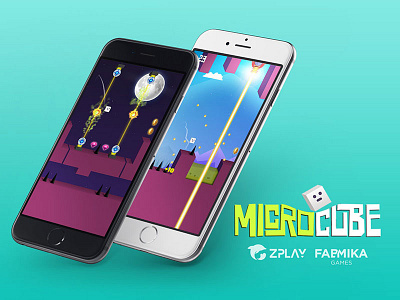 Microcube Promo iOS app art beautiful game game ios ipad iphone game mobile game ocean slip away