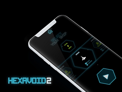 Hexavoid 2 for iOS game hexavoid2 ios game iphone iphone game iphone x mobile game