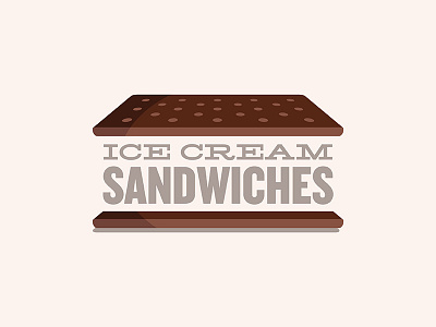 Ice Cream Sandwiches ice cream illustration sandwich