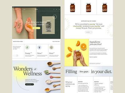 Vitamin Ecommerce Homepage
