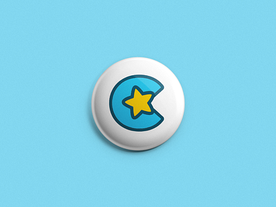 Canteen Mark Button button c clean mark