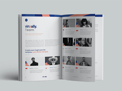 Company Profile booklet branding company profile editorial graphic design layout print
