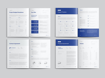Company Report Project booklet branding company profile design editorial layout print