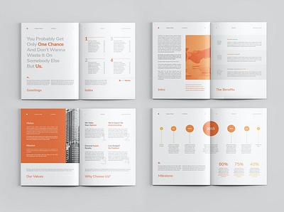 Company Profile booklet branding company profile design editorial layout print