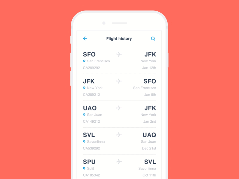 Day 024 Boarding Pass history flight minimal qr preview touch 3d ticket pass boarding 024 dailyui