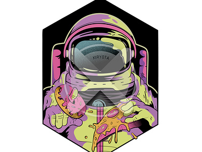 Modern astronaut 3d animation graphic design illustrator paiting