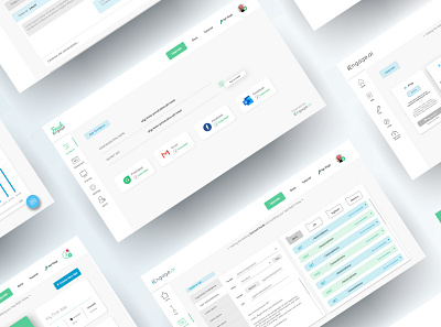 Dashboard Design System ai card clean dashboard dashboard ui data design system digital graph design interaction design portal product design table white