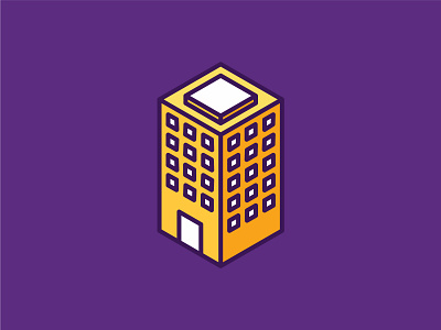 Isometric Building Icon