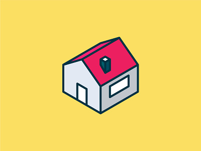 Isometric Home Icon